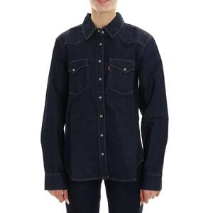 CAMICIA HERITAGE WESTERN BLU